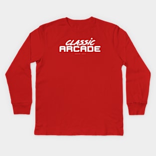 Classic Arcade Kids Long Sleeve T-Shirt